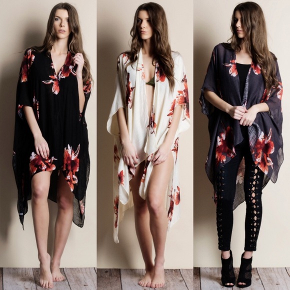 Floral Kimono - Picture 3 of 4